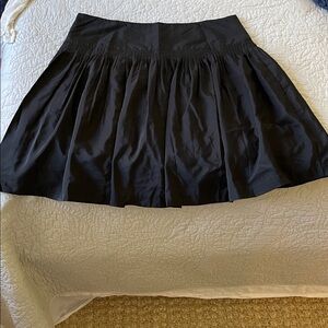 Vintage GAP Black Mini Skirt Silk/Cotton Size 8/ Medium